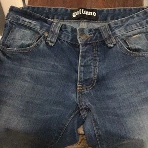 NWOT galliano jeans straight leg size W30xL32 in Wonderful almost new condition